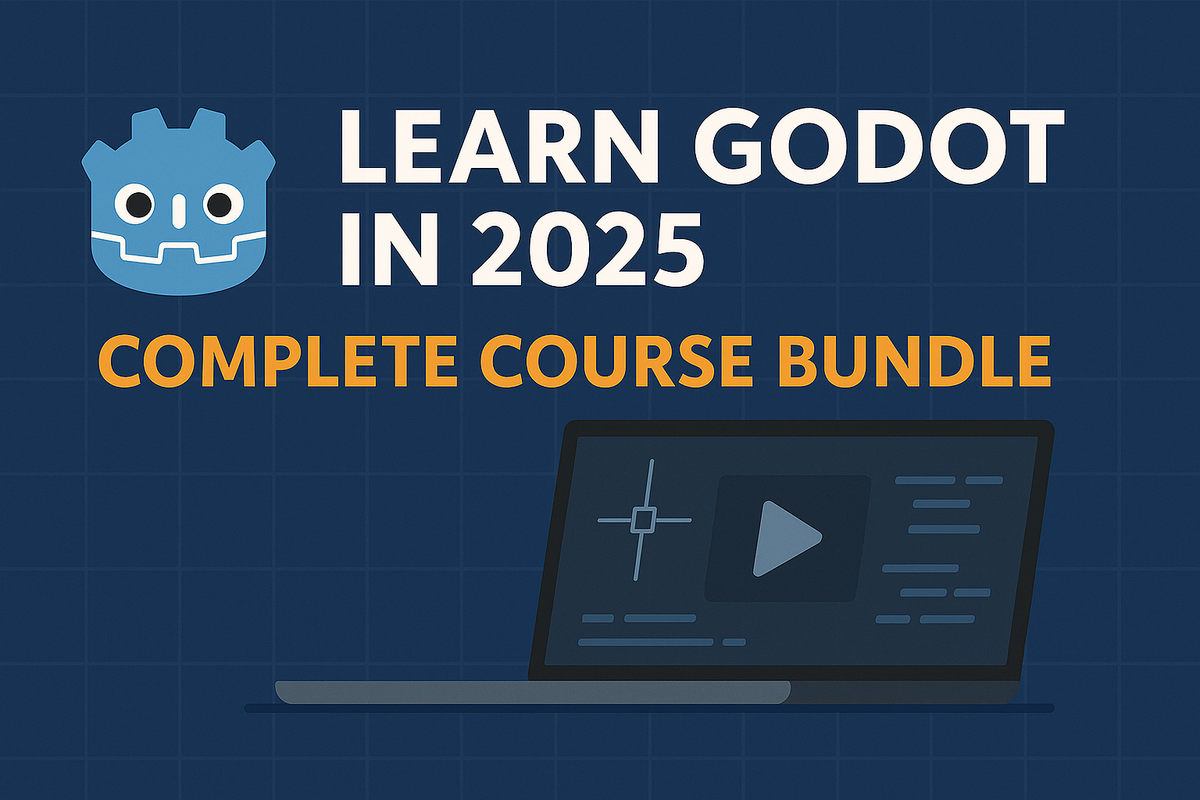 Humble Bundle: Learn Godot in 2025 Complete Course Bundle